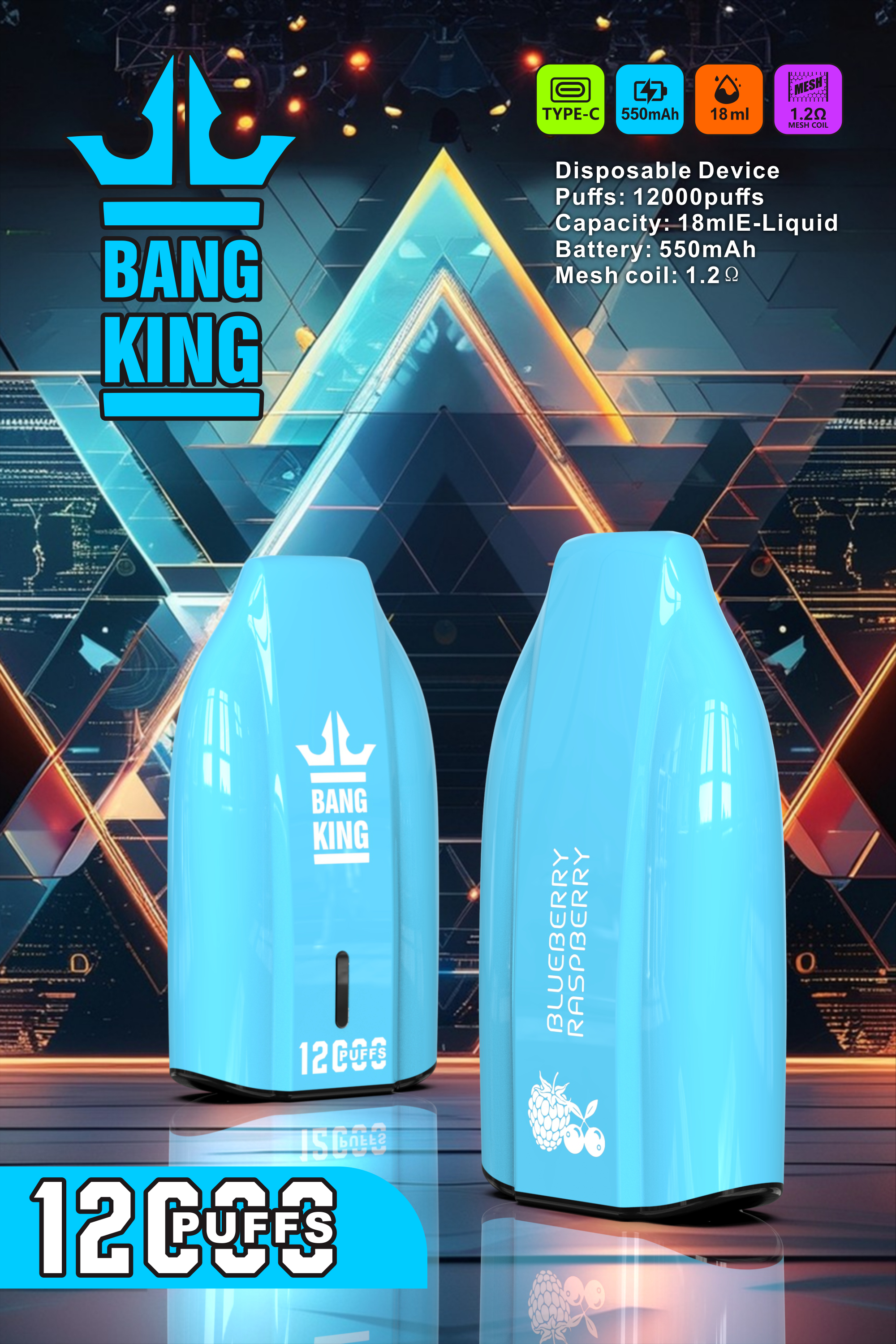 BANG KING 12000 PUFFS DSK029