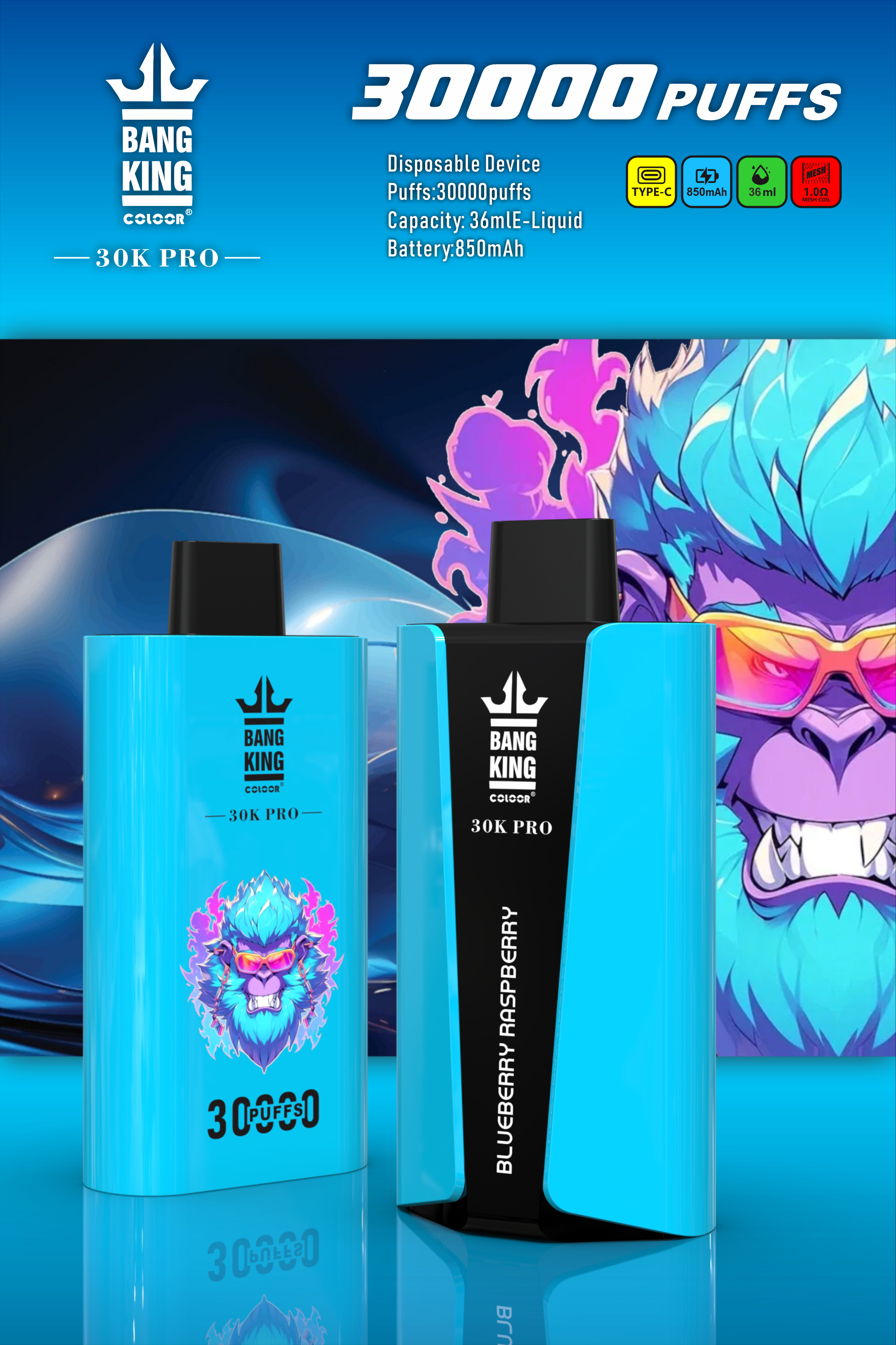 BANG KING 30000 PUFFS DSK023