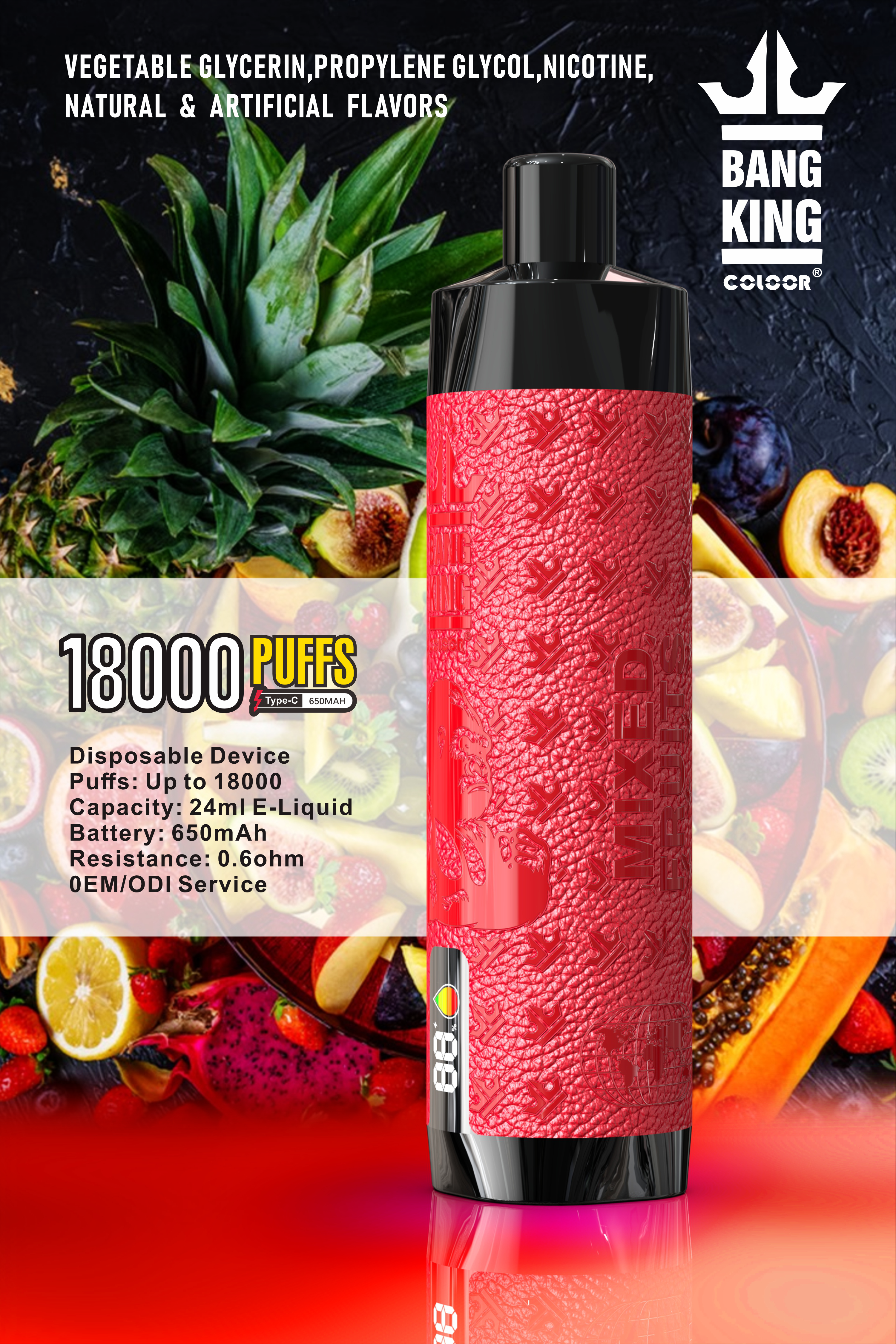 BANGKlNG 18000 PUFFS DSK007