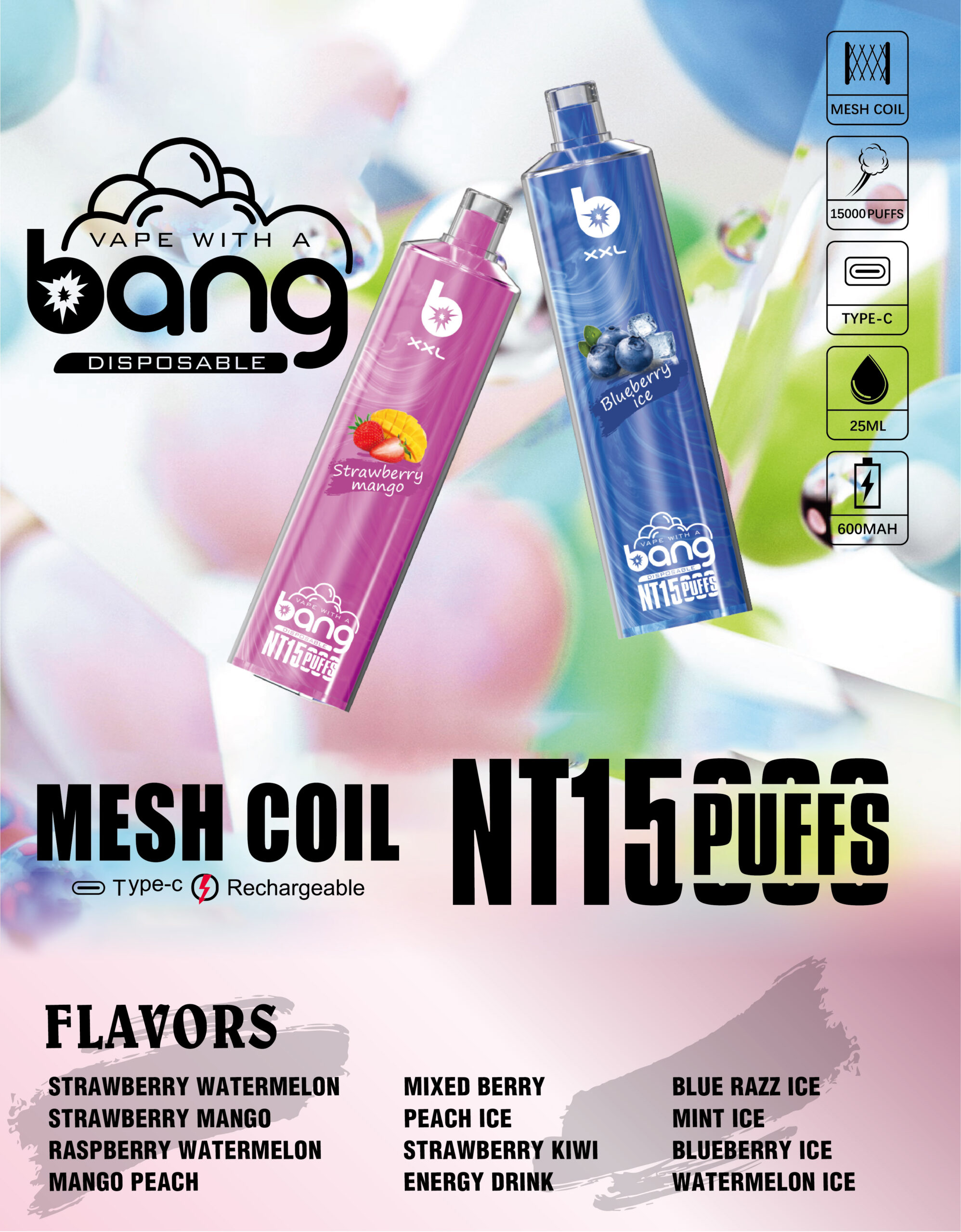 BANG TN 15000XXL DSK025