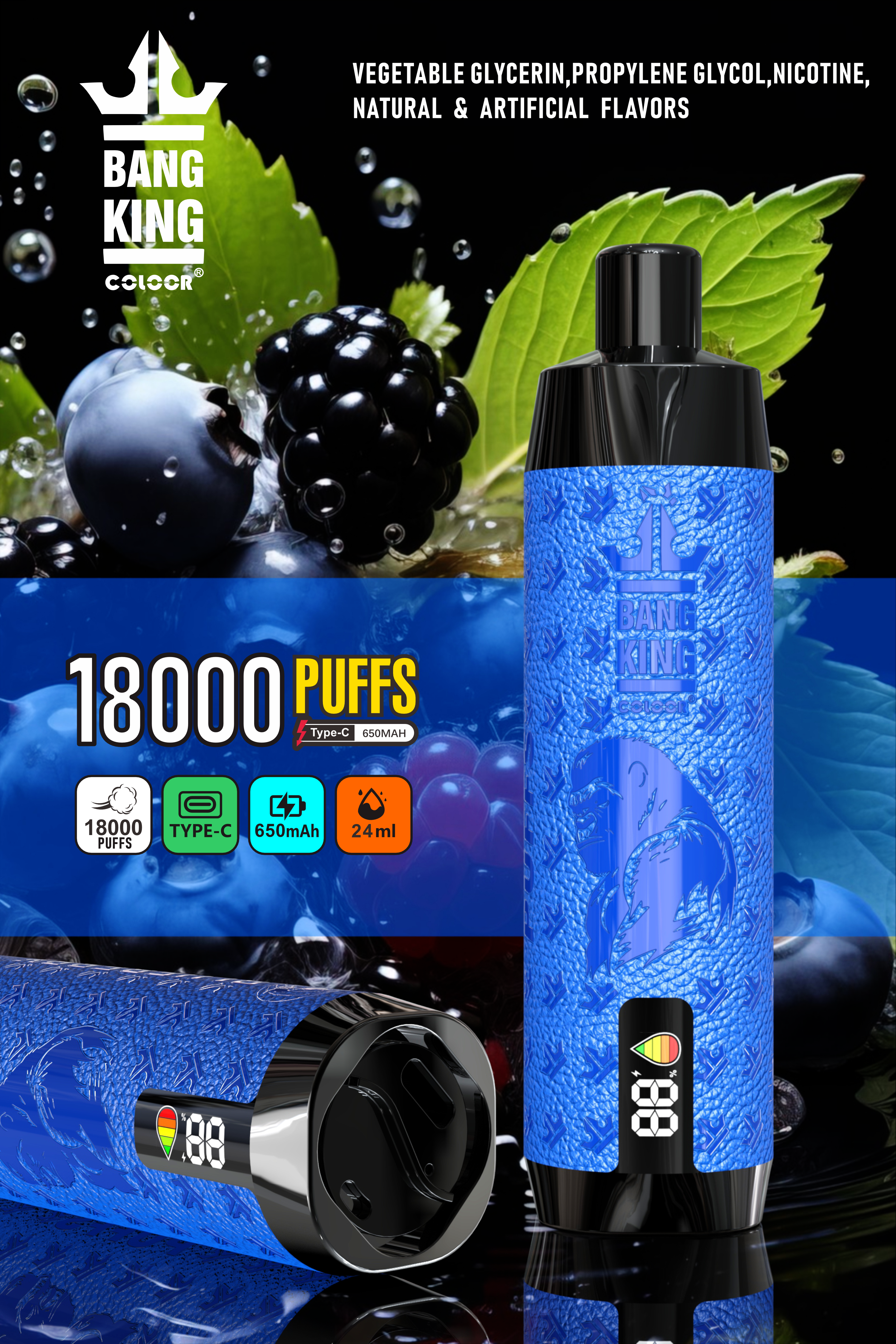 BANGKlNG 18000 PUFFS DSK007