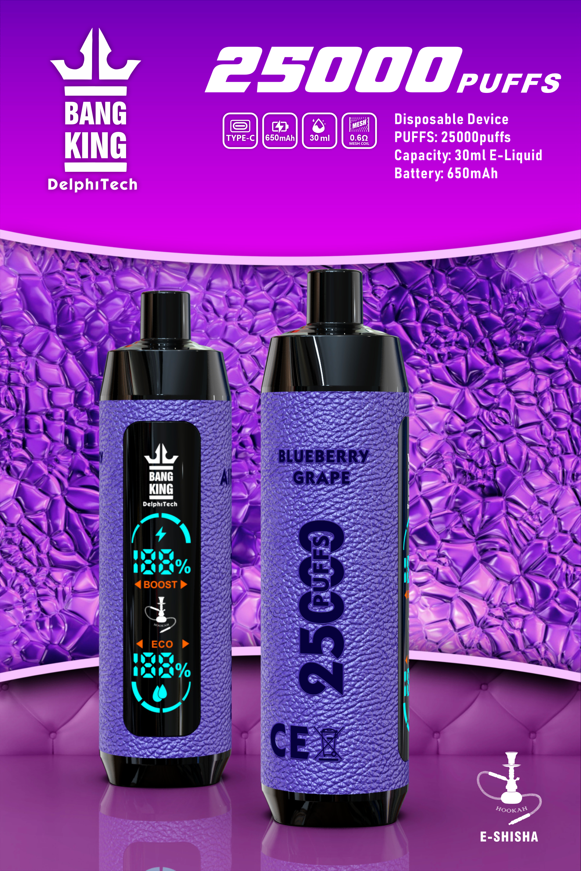 1-1-BANG KING 25000 PUFFS DSK019