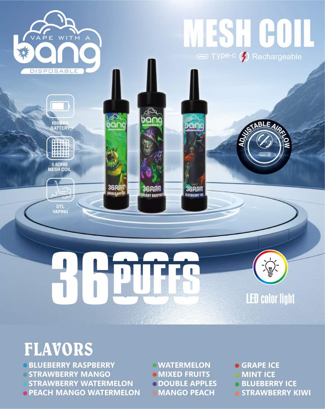 BANG 36000 PUFFS DSK008