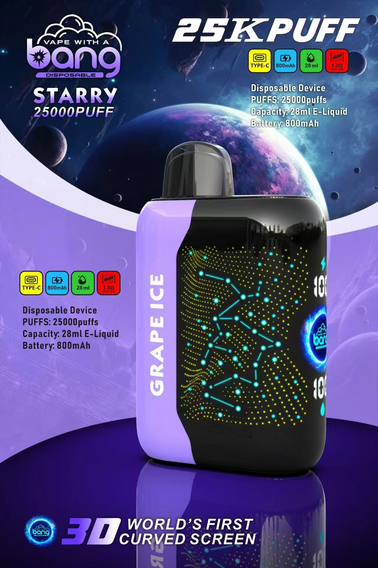 BANG 25000 PUFFS DSK031