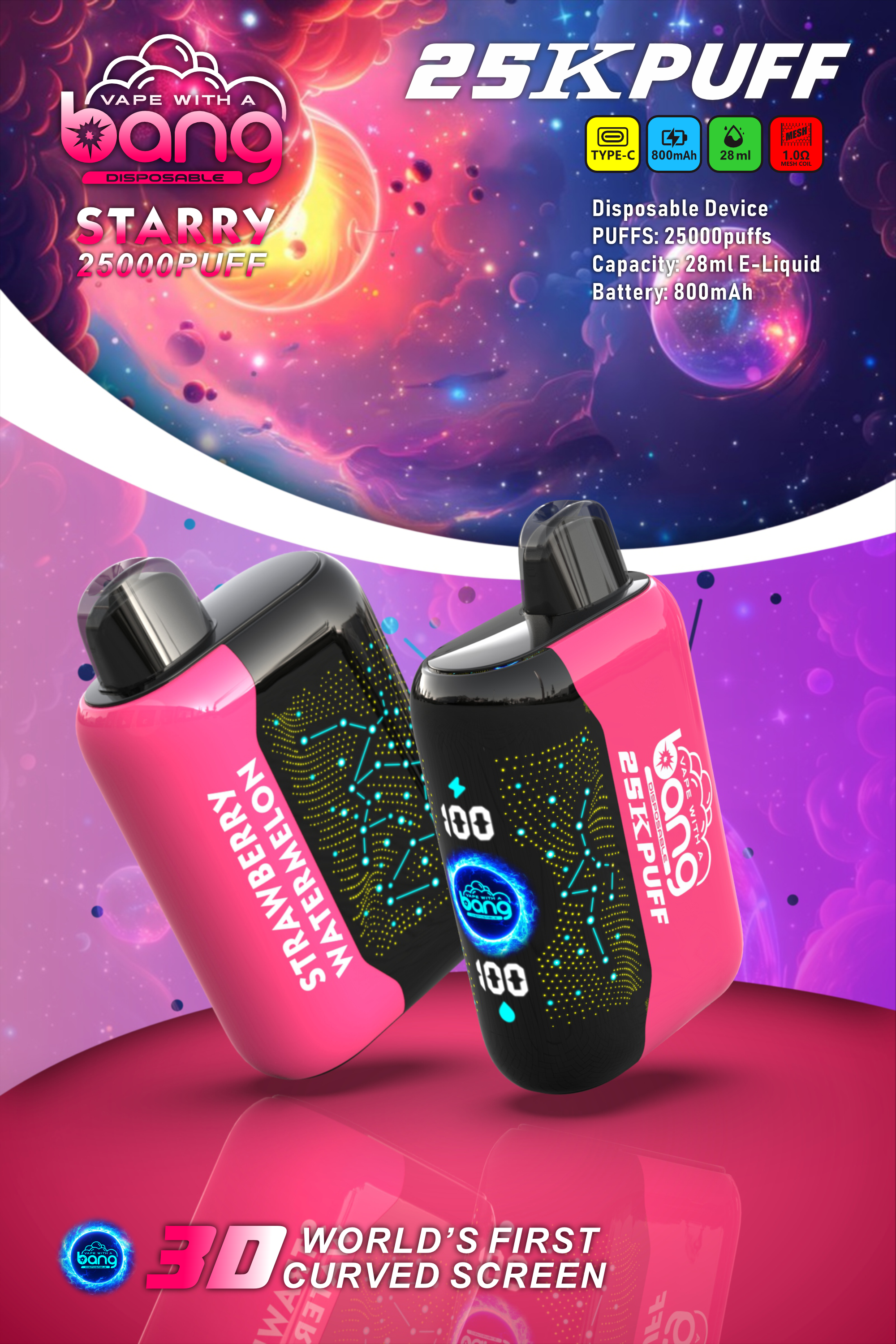 BANG 25000 PUFFS DSK031