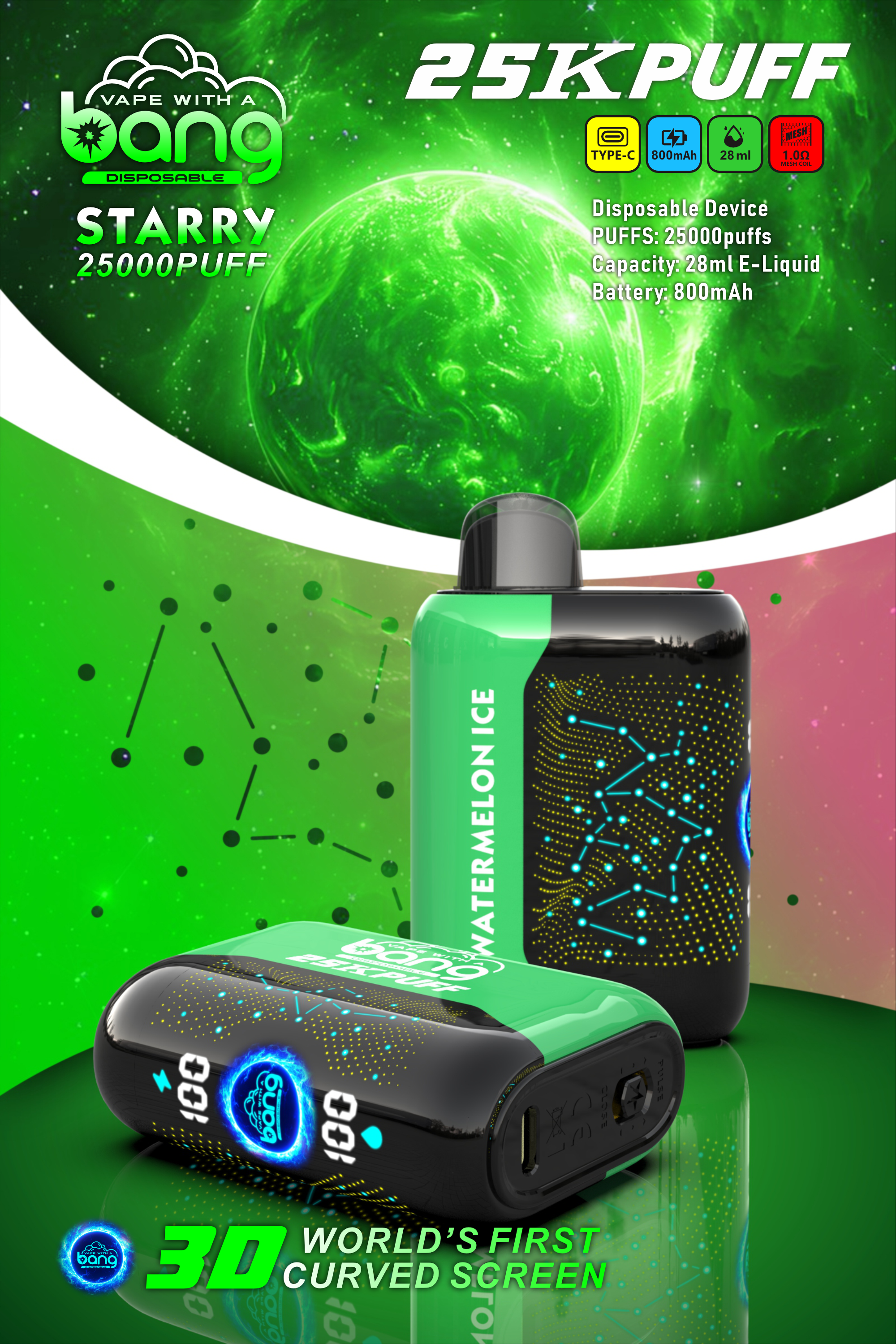 BANG 25000 PUFFS DSK031